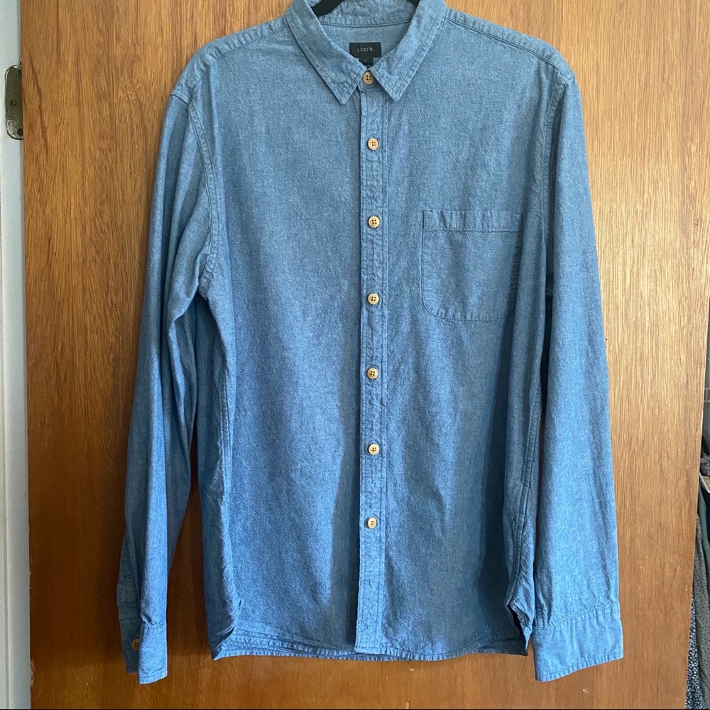 Light Blue Chambray Button Down